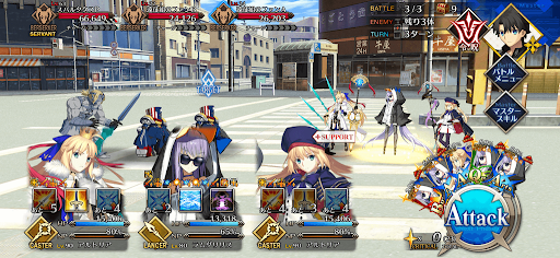 fgo-路上で握手会_バトル