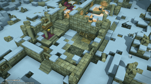 ベル区画の設計図：建物画像