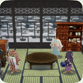 レッスン38-4雪げしきの宿2のレッスン画像