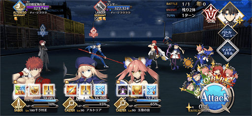 fgo-高難易度「eclipse」_戦闘