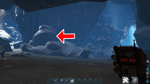 クリスタルアイルズ_強者の洞窟_分かれ道(31.3_56.2)