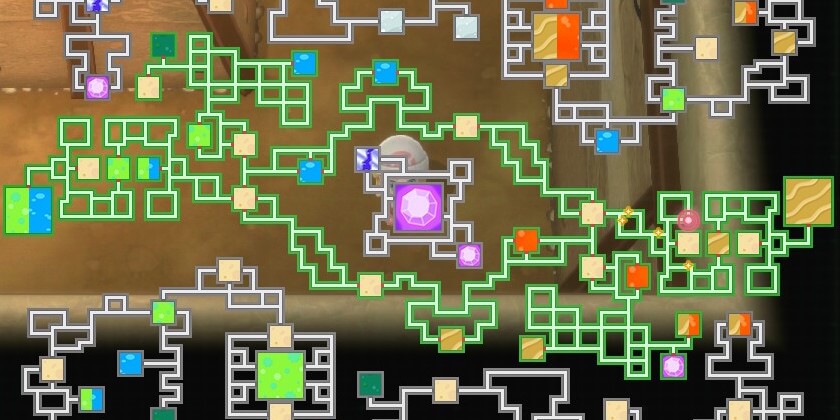 水鏡・断崖の大空洞エリア