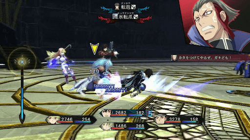 テイルズオブエクシリアリマスター_ジランド、セルシウスと戦闘する