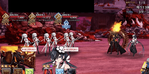 fgo-盈月攻城戦 半蔵門1戦③