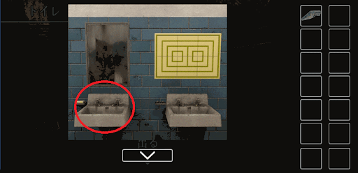 思い出の母校からの脱出_せっけんがついたタオルの入手