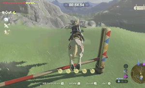 ゼルダBotw＿馬障害物競走