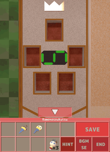 Nunukosgatherings_3階_扉の前_扉_5を確認_315となることを確認