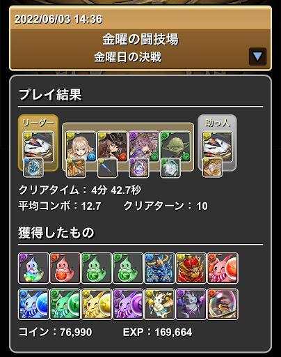 金曜の闘技場-デイトナパーティ