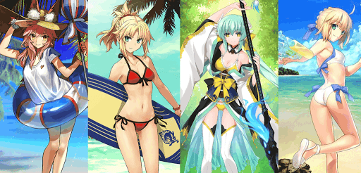 fgo-水着サーヴァント一覧