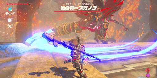 BotW_大剣攻撃は回避か盾ガード
