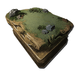 剥製の台座（小）