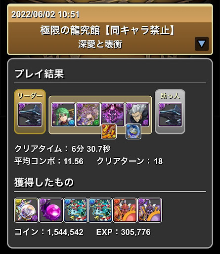 極限の龍究館-ブラックバードパーティ