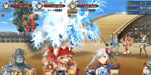 fgo-霊地獲得戦 日本橋1戦