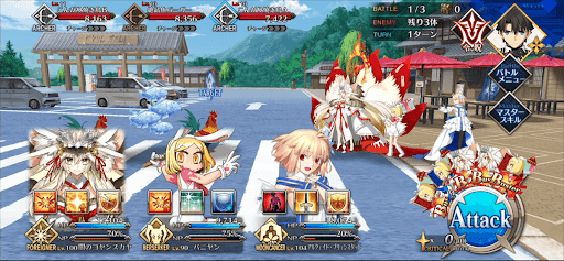 fgo-ご当地B級グルメフードバトル！_バトル1