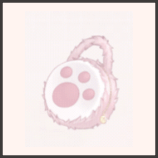 肉球バッグ（桃）