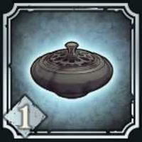 [銀彩]文様の据物・壱