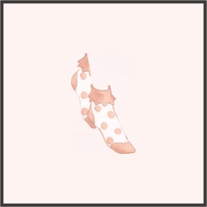 ドット柄（ピンク）