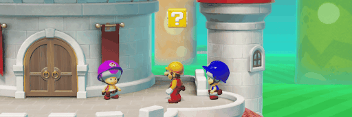 マリオメーカー_むらさきキノピオ