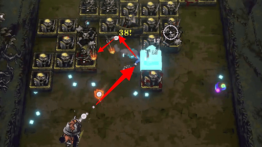 Ball x Pit_隙間を狙ってボールを発射する