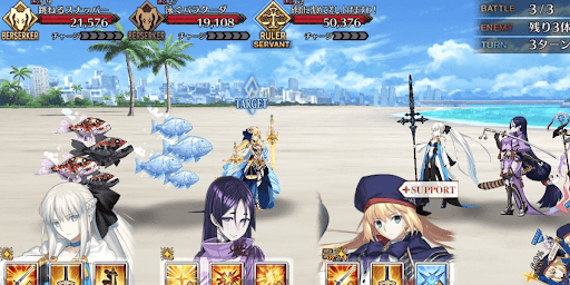 fgo-ドバイ観光３カウントが聞こえる_バトル3