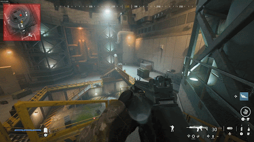 毒ガス来たら上に逃げる