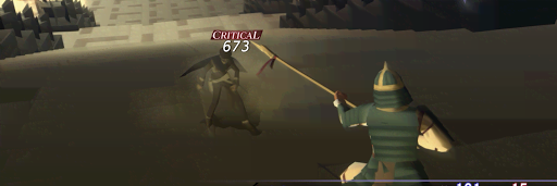 モムノフは気合いと突撃で攻める