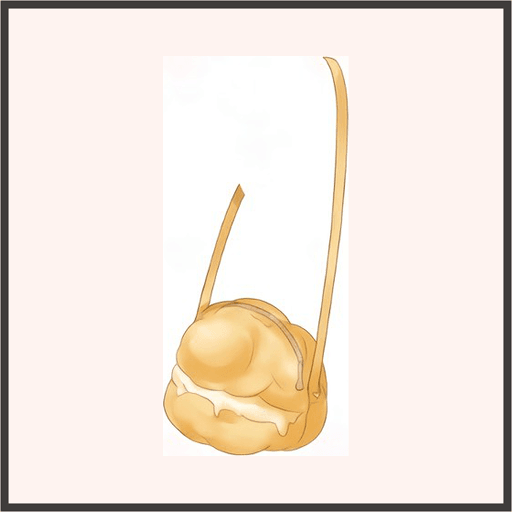 パフのポシェット