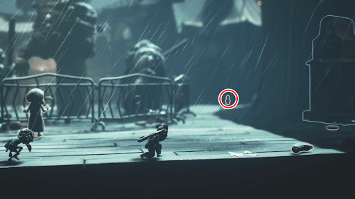 1つ目の銅像の場所