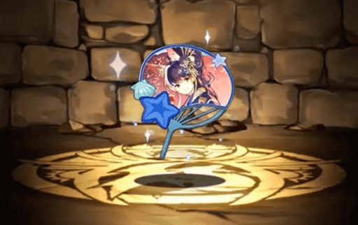 納涼の箏龍楽士・ミナカのうちわ