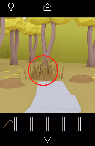 Dango_中央の草を拡大する