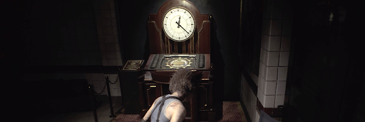 バイオRE3_時計ギミック