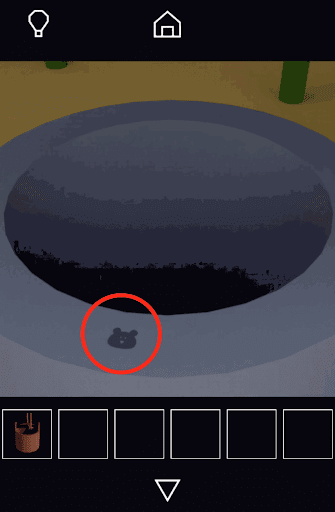 Dango_井戸の縁を拡大する