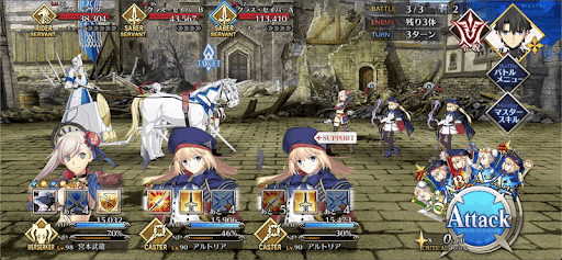 fgo-一夜要塞_バトル3