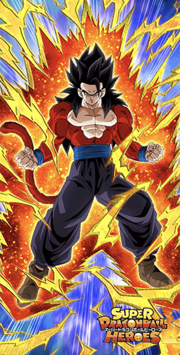 超戦士の進撃・超サイヤ人4孫悟飯