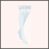 敬虔なる花-靴下