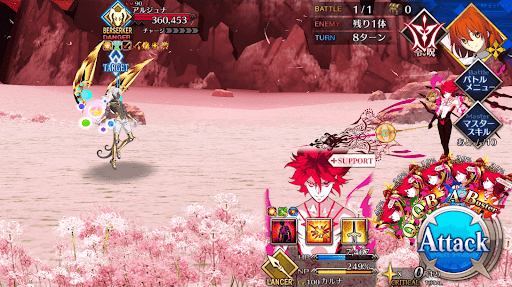 fgo-神たるアルジュナ戦（リコレクション4章19節）1/1-1