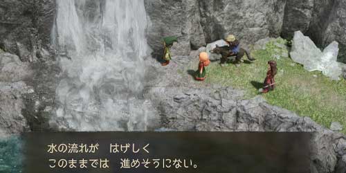 DQ7リイマジンド_滝つぼの洞窟の滝