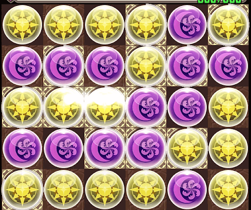 3ターン目 パズル後盤面