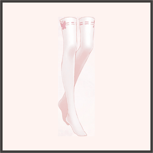 蝶のハイソックス