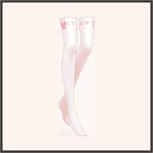 蝶のハイソックス