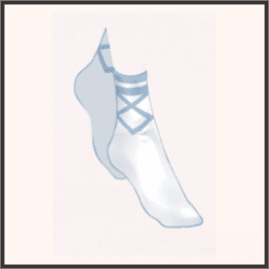 スクールソックス（青）