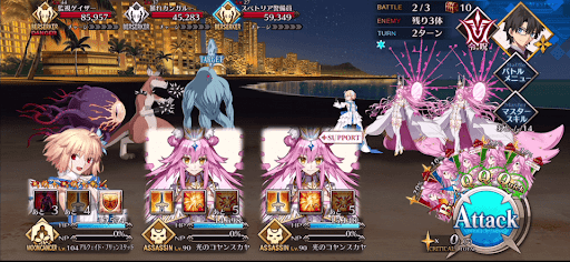 fgo-調査せよ！ホテルの夜警で大騒動？！_バトル2