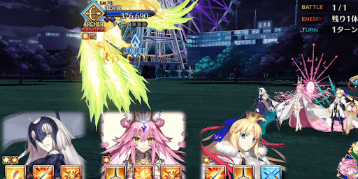 fgo-死嵐大王・殲滅妖獣1戦