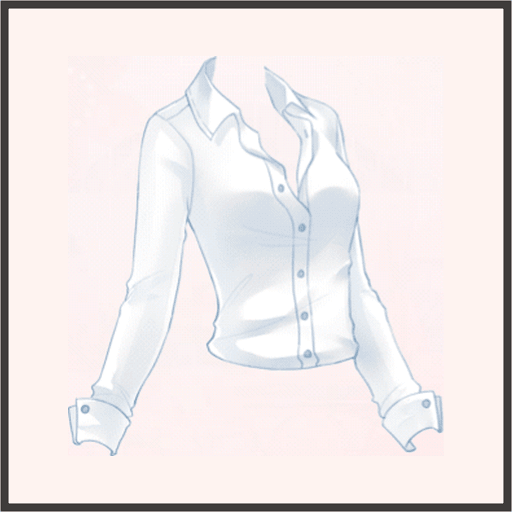 OLのシャツ（白）