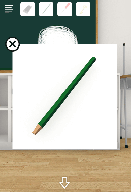 Schoolしょんぼりチャーリーと不思議な教室_えんぴつ