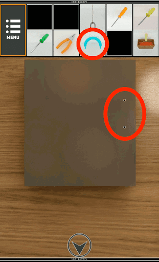 GarageHouse_穴におもちゃを装着する