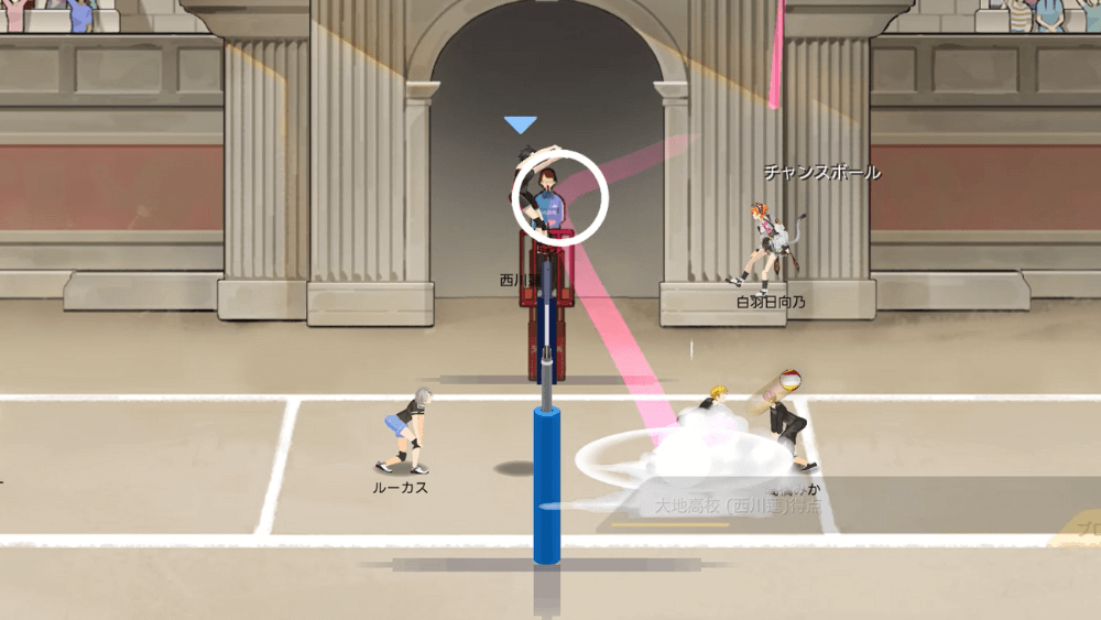 4は白羽警戒で早めに守備準備をする