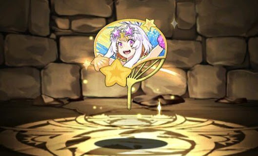 水遊びの幻画師・パステルのうちわ