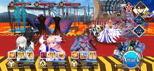 fgo-第壱関門 アサシンステップス_バトル1