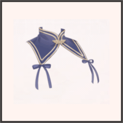 リボンの付け襟